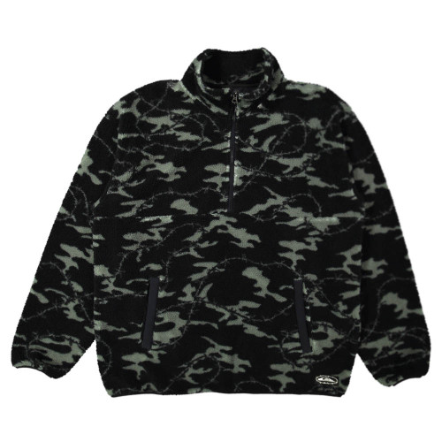 Quiksilver Ανδρική μπλούζα Mikey Zip Sherpa Half-Zip Fleece